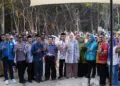 Badan Pengkajian MPR RI bersama Gerakan Ekonomi Kreatif Nasional (Gekrafs) Jepara saat di Pantai Ceria, Karimunjawa, pada Selasa, 29 September 2026. (Tomi Budianto/Lingkarjateng.id)