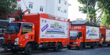 Pemerintah Provinsi Jawa Tengah mengirimkan bantuan logistik yang akan dikirim untuk korban gempa di Nusa Tenggara Timur (NTT) pada Selasa, 1 September 2026. (Humas Pemprov Jateng)