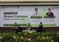 Wakil Wali Kota Pekalongan Balqis Diab dalam kegiatan Capacity Building Penguatan Mindset Green Campus di Auditorium Gedung C Lantai 3 Universitas Pekalongan (Unikal), Kamis (10/9/2026). Foto : Fahri Akbar/Lingkar
