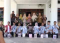 Menteri PPA, Arifatul Choiri Fauzi bersama Forum Anak Kabupaten Semarang (FAKAS) di Rumdin Wabup Semarang. Foto : Dok.Diskominfo for Lingkar