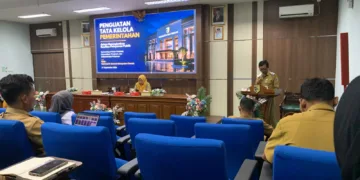 Kegiatan FKP Bagian Prokompim Kabupaten Demak, bertempat di Ballroom Wabup, Senin (21/9/2026). Foto : Lingkar Network/Burhan