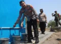 Kapolda Jateng bersama Kapolres Semarang dan jajaran, dan stakeholder meresmikan sumur bor di wilayah Dusun Punden, Desa Penawangan, Kecamatan Pringapus, Kabupaten Semarang. Foto : Dok.Polda Jateng for Lingkar