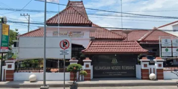 Kantor Kejaksaan Negeri Rembang. (Lingkarjateng.id)