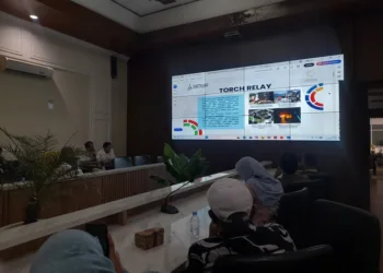 Rapat koordinasi persiapan Porprov Jawa Tengah XVII Semarang Raya 2026 di Ruang Ngesti Widhi Setda Kendal, Selasa, 22 September 2026. (Anik Kustiani/Lingkarjateng.id)