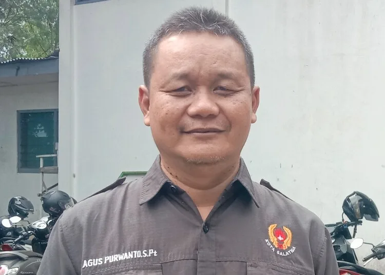 Ketua KONI Kota Salatiga, Agus Purwanto. (Angga Rosa/Lingkarjateng.id)