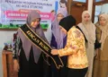 Kegiatan Penguatan Program Penurunan AKI, AKB, dan Stunting melalui Kencan Bumil dan Parijoto di Balai Desa Getassrabi, Kecamatan Gebog, Kabupaten Kudus pada Senin, 14 September 2026. (Nisa Hafizhotus Syarifa/Lingkarjateng.id)