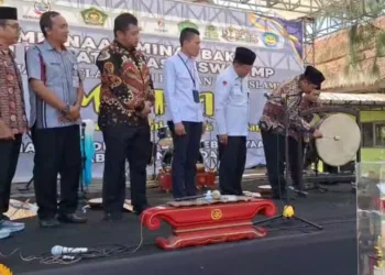 Pembukaan MAPSI SMP Kabupaten Kendal di SMPN 2 Weleri, Kecamatan Weleri, Selasa, 22 September 2026. (Anik Kustiani/Lingkarjateng.id)