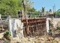 Sudah Tak Layak dan Membahayakan, Jembatan Kaliombo Diperbaiki. Foto :Dok.Pemkab Rembang for Lingkar