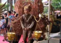 Suasana meriah Pekalongan Art Week 2026 yang mengusung tema “Satu Panggung, Seribu Warna Budaya” di Kota Pekalongan, Kamis, 24 September 2026. (Fahri Akbar/Lingkarjateng.id)