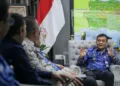 Gubernur Jawa Tengah, Ahmad Luthfi, saat menerima tim PT Jawa Tengah Agro Berdikari (JTAB) di kantornya pada Kamis, 17 September 2026. (Humas Pemprov Jateng/Lingkarjateng.id)