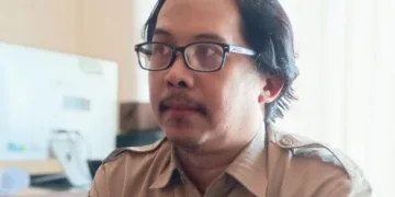Sekretaris Tim Pengadaan Tanah Nogosaren Salatiga, Bambang Pramusinto. (Angga Rosa/Lingkarjateng.id)