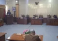 Bupati Batang, M. Faiz Kurniawan, menyampaikan rapat di DPRD Kabupaten Batang pada Kamis, 3 September 2026. (dok for Lingkarjateng.id)