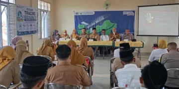 Pelaksanaan layanan Spesialis Keliling Mendekatkan Layanan Kesehatan Masyarakat (Speling Melesat)  di Pondok Pesantren APIK Kaliwungu, Kabupaten Kendal pada Senin, 7 September 2026. (dok for Lingkarjateng.id)