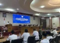 Rapat paripurna dengan agenda Penyampaian Pengantar Nota Keuangan Rancangan Perubahan APBD 2026 di Gedung DPRD Kudus, Rabu, 2 September 2026. (Nisa Hafidzotus S./Lingkarjateng.id)