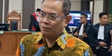 Bupati Pati nonaktif Sudewo. (Rizky Syahrul Al-Fath/Lingkarjateng.id)