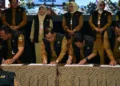 Plt Bupati Pekalongan, Sukirman, menandatangani komitmen bersama penurunan stunting saat Rakortek Pencegahan Stunting se-Jabanusa di Semarang, Selasa, 22 September 2026. (Prokopim Kab. Pekalongan/Lingkarjateng.id)