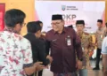Wakil Bupati Rembang Mochamad Hanies Cholil Barro’ menghadiri Sosialisasi Kepemimpinan, Kepeloporan dan Kesukarelawanan Pemuda Kabupaten Rembang, Kamis, 24 September 2026. (Vicky Rio/Lingkarjateng.id)