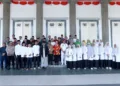 Wali Kota Semarang, Agustina Wilujeng Pramestuti, saat menerima 16 anggota kafilah MTQ Nasional asal Kota Semarang di Balai Kota Semarang, Rabu, 23 September 2026. (Humas Pemkot Semarang/Lingkarjateng.id)