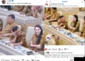 Tangkapan layar sosial media Gubernur Jawa Tengah Ahmad Luthfi dan Gubernur Maluku Utara Sherly Tjoanda  (lingkarjateng.id)
