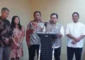 Puluhan SPPG mendeklarasikan bergabung dalam Paguyuban Mitra MBG yang berlangsung di Hotel Sendang Sari Batang, Kabupaten Batang pada Senin, 31 Agustus 2026. (Dok. Humas Pemkab Batang/Lingkarjateng.id)