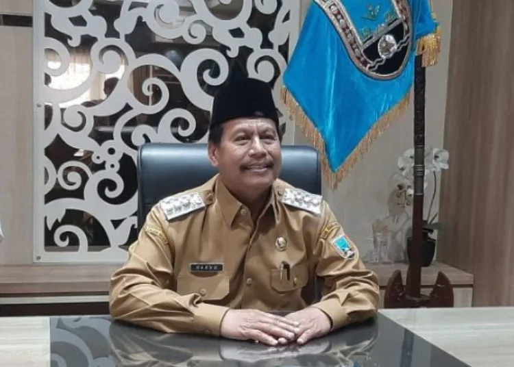 Bupati Rembang, Harno. (Vicky Rio/Lingkarjateng.id)
