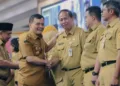 Gubernur Jawa Tengah, Ahmad Luthfi saat melantik dan mengambil sumpah/janji 22 pejabat Pemprov Jateng, di Gedung Gradhika Bhakti Praja Semarang, Senin, 21 September 2026. (Dok. Pemprov Jateng/Lingkarjateng.id)
