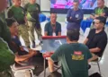 Tim Mahple Bangsri saat bertanding di turnamen Domino ORADO 101 Piala Panglima TNI di Aula Soedirman Kodim 0733/KS, Jalan Pemuda, Semarang, pada 27 September 2026. (Dok. for Lingkarjateng.id)