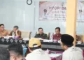 Bupati Jepara Witiarso Utomo dalam kegiatan Ngolah Pikir (Ngopi) bersama Petinggi Desa Bulak Baru Purwoko, pada Senin, 29 September 2026. (Tomi Budianto/Lingkarjateng.id)