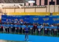 Pembukaan Pekan Olahraga Pelajar Daerah (POPDA) Jawa Tengah 2026 yang berlangsung di di GOR Bola Voli Indoor Jatidiri Semarang, Selasa, 1 September 2026. (Dok. Pribadi/Lingkarjateng.id)