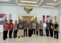Bupati Kendal Dyah Kartika Permanasari, didampingi Sekretaris Daerah Kendal Agus Dwi Lestari dan Kepala Bapperida Kendal. (Dok. Pribadi/Lingkarjateng.id)