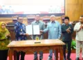 DPRD dan Pemkab Pati menyepakati APBD Perubahan Kabupaten Pati 2026 saat rapat paripurna pada Jumat, 18 September 2026. (Dok. for Lingkarjateng.id)