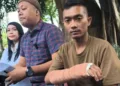 Khoirul Anwar (28), warga Ledok, Desa Sidoharjo, Kecamatan Susukan, Kabupaten Semarang saat ditemui awak media usai melapor ke Polres Salatiga, Rabu, 30 September 2026. (Angga Rosa/Lingkarjateng.id)