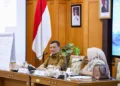 Gubernur Jawa Tengah, Ahmad Luthfi, dalam rapat bersama pengurus Himpunan Kerukunan Tani Indonesia (HKTI), di Kantor Gubernur Jateng, Selasa 20 Oktober 2026. (Humas Pemprov Jateng)
