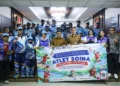 Pemerintah Provinsi Jawa Tengah melepas atlet SOINA yang akan bertanding di Pekan Special Olympics Nasional (Pesonas) II 2026 di Nusa Tenggara Timur (NTT) pada 14–18 Oktober 2026. (Humas Pemprov Jateng)