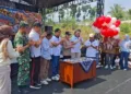 KENDAL, Lingkarjateng.id – Bupati Kendal Dyah Kartika Permanasari meresmikan sumur bor bantuan Corporate Social Responsibility (CSR) PT Arlisco Elektrika Perkasa di Dusun Krajan, Desa Tambahsari, Kecamatan Limbangan, Sabtu, 10 Oktober 2026. (Dok for Lingkarjateng.id)