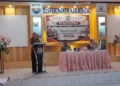 Bupati Kendal, Dyah Kartika Permanasari, menutup pelatihan bahasa Mandarin dasar di Aula Disperinaker Kendal, Jumat, 23 Oktober 2026. (Anik Kustiani/Lingkarjateng.id)