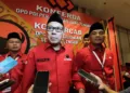 Ketua DPD PDIP Jawa Tengah, Dolfie Othniel Frederic Palit. (Rizky Syahrul Al-Fath/Lingkarjateng.id)