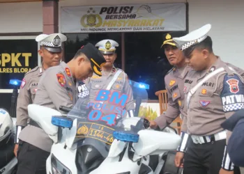 Pembukaan Operasi Patuh Candi 2026 di Polres Blora. Foto : Dok.Polres Blora/Lingkar