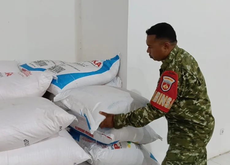 Pasokan Pupuk ke KDMP di Kabupaten Blora. Foto : Eko Wicaksono / Lingkar
