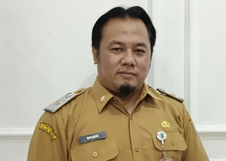 Plt Kepala Dinas Pangan dan Pertanian (Dispangtan) Kota Salatiga Syahdhani Onang Prastowo. Foto : Angga Rosa/Lingkar