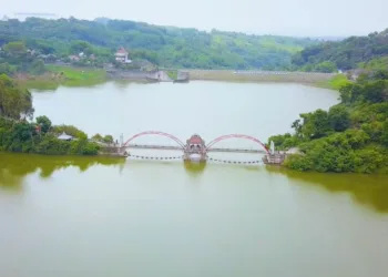 POTRET: Desa Wisata Kandri, Kecamatan Gunungpati, Kota Semarang yang menjadi percontohan wisata ramah muslim di Jawa Tengah. (YouTube Desa Wisata Kandri)