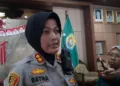 Kapolres Kendal, AKBP Ratna Quratul Ainy. (Anik Kustiani/Lingkarjateng.id)