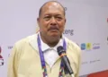 Ketua KONI Jawa Tengah, Sudjarwanto. (Rizky Syahrul Al-Fath/Lingkarjateng.id)