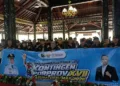 Pelepasan kontingen Demak untuk ajang Porprov Jateng XVII di Pendopo Kabupaten Demak, Selasa, 13 Oktober 2026. (Ahmad Abror/Lingkarjateng.id)