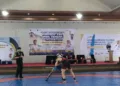 Pertandingan gulat Pekan Olahraga Provinsi Jawa Tengah yang digelar di Kabupaten Demak, Kamis, 29 Oktober 2026. (Ahmad Abror/Lingkarjateng.id)