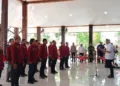 Suasana upacara pelantikan pengurus PWI Kabupaten Semarang periode 2026-2029 di Pendopo Rumah Dinas Bupati Semarang, Ungaran, Rabu, 14 Oktober 2026. (Dok. For Lingkarjateng.id)