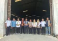 Disdagkop dan UKM Kabupaten Kendal bersama tim gabungan mengunjungi salah satu penggilingan padi di Kecamatan Brangsong pada Rabu, 14 Oktober 2026. (dok for Lingkarjateng.id)