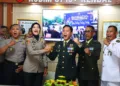 Kapolres Kendal AKBP Ratna Quratul Ainy mengunjungi Makodim 0715 Kendal dalam rangka HUT ke-81 TNI, Senin, 5 Oktober 2026. (Humas Polres Kendal/Lingkarjateng.id)