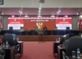 Rapat paripurna penyampaian Raperda terkait Kepala Desa dan Perangkat Desa di Kantor DPRD Kendal, Senin, 26 Oktober 2026. (Anik Kustiani/Lingkarjateng.id)