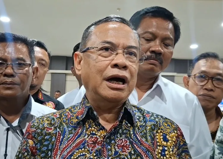 Bupati Pati nonaktif Sudewo. (Rizky Syahrul Al-Fath/Lingkarjateng.id)